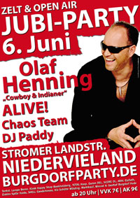 Plakat Olaf Henning
